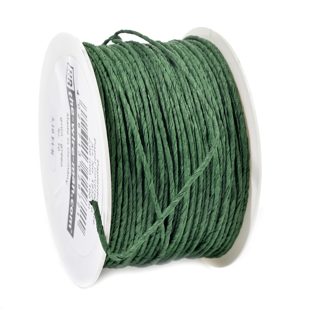 Paper covered wire
