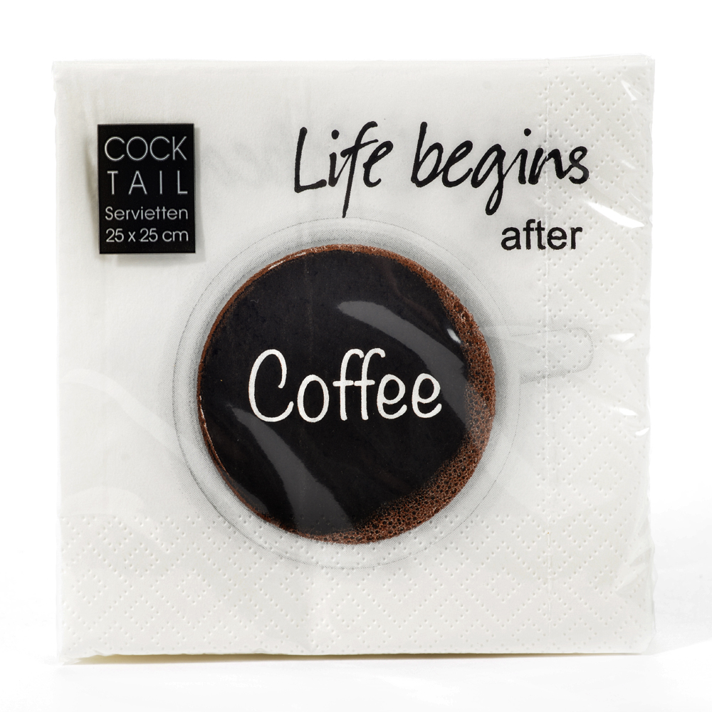 Napkin life begins