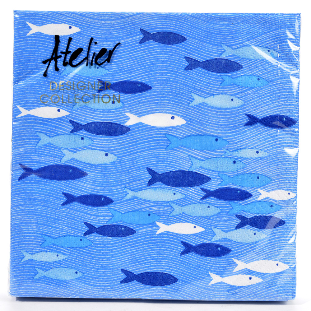 Napkin underwater