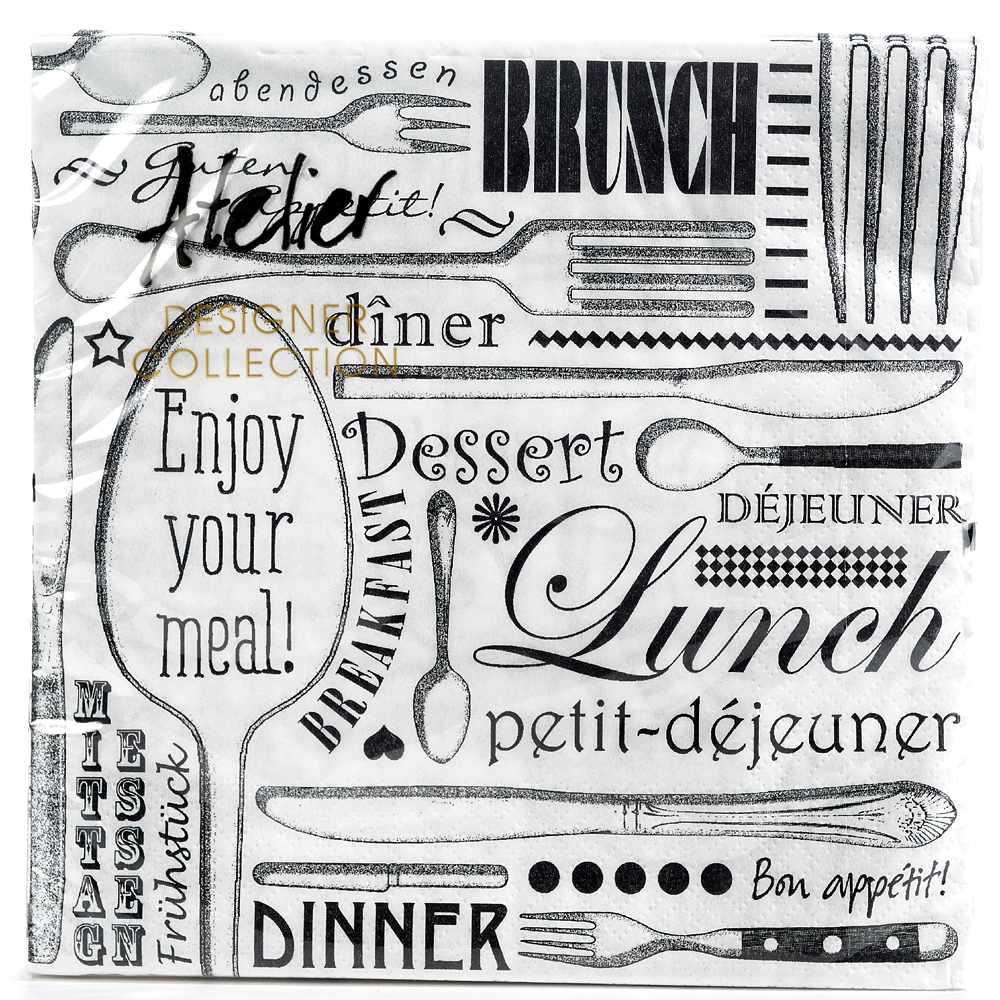 Napkin enjoy meal