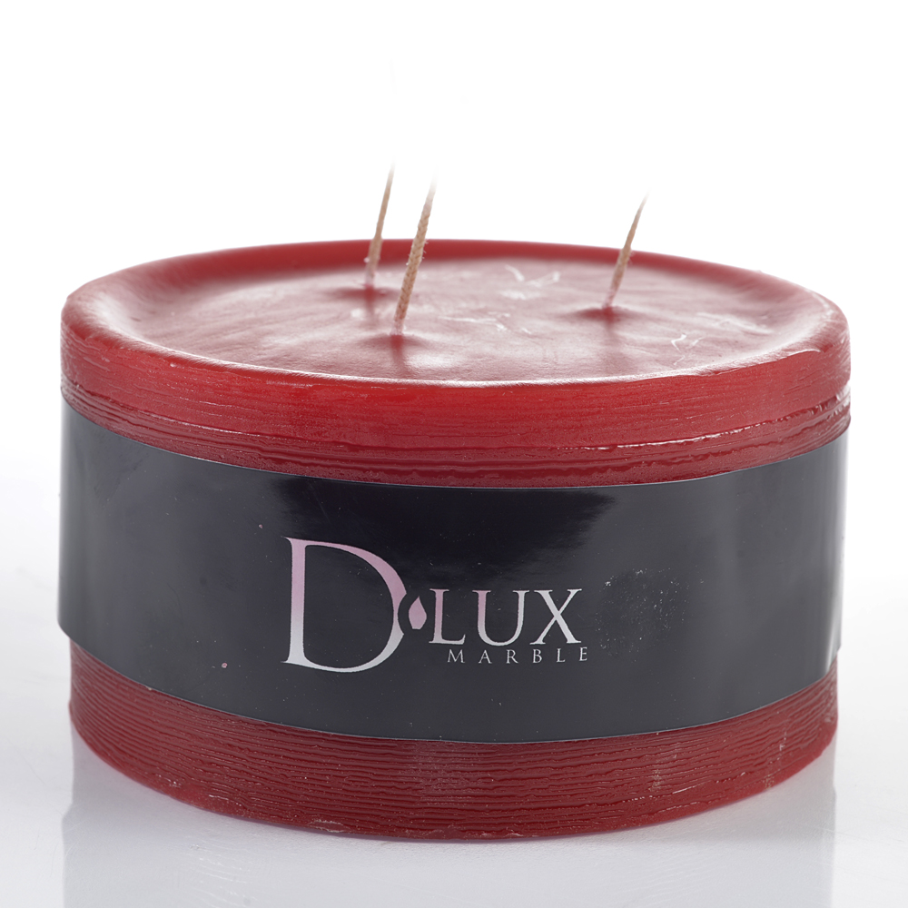 Pillar candle marble