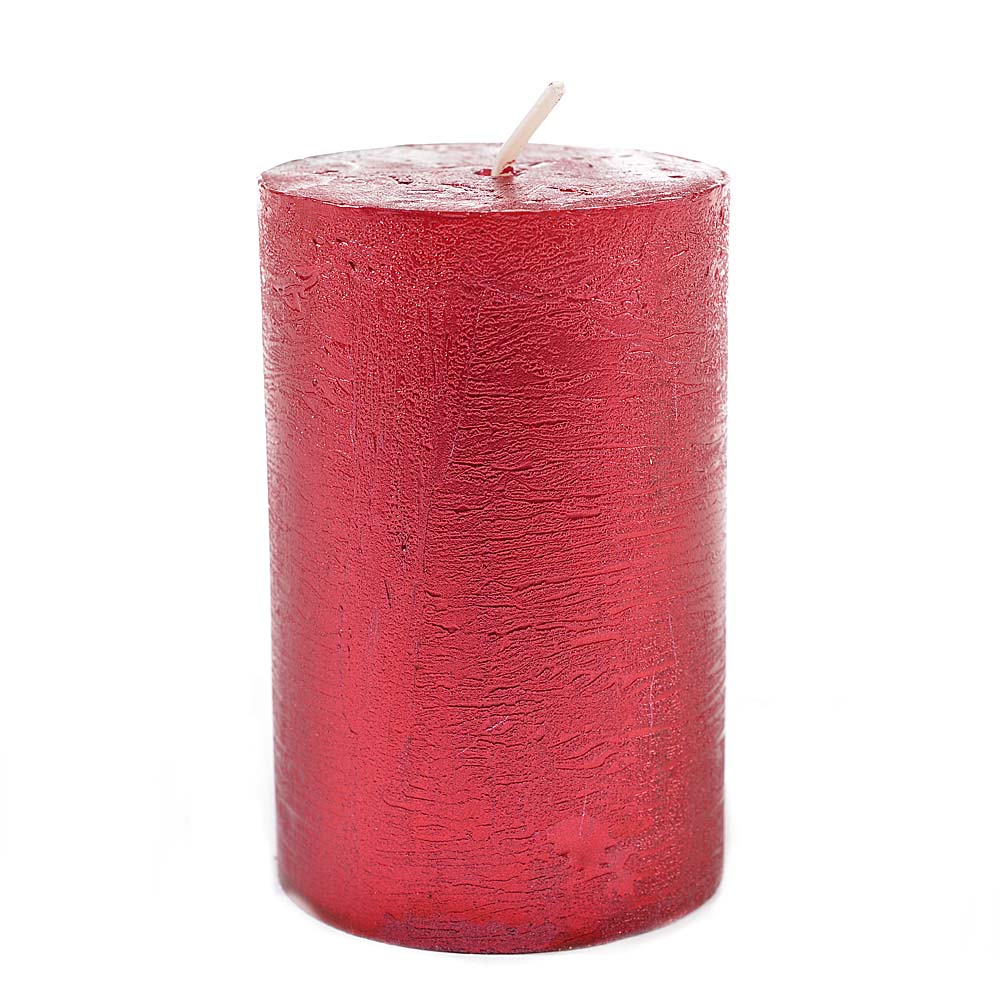 Pillar candle marble