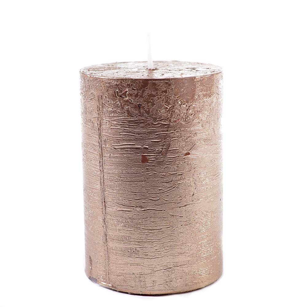 Pillar candle marble