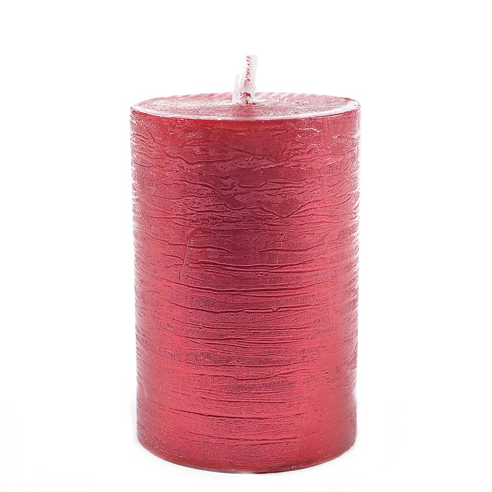 Pillar candle marble