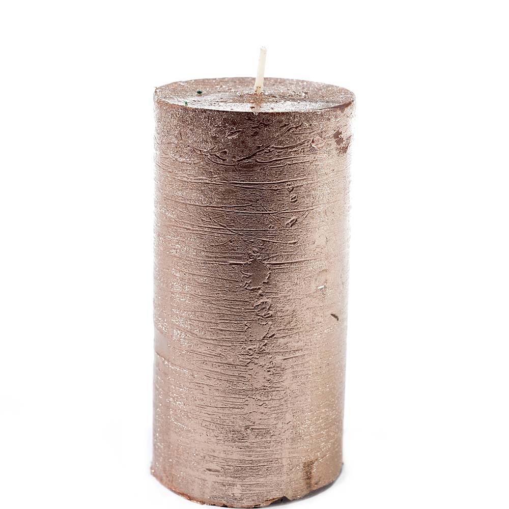 Pillar candle marble