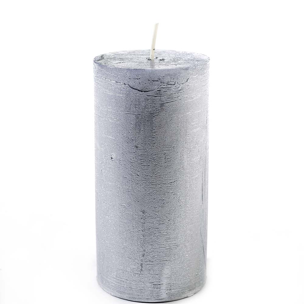 Pillar candle marble