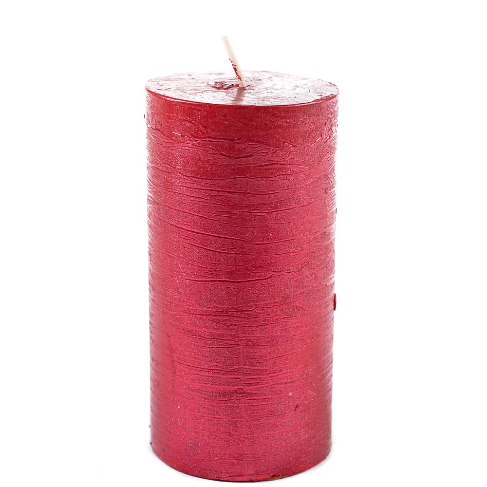 Pillar candle marble