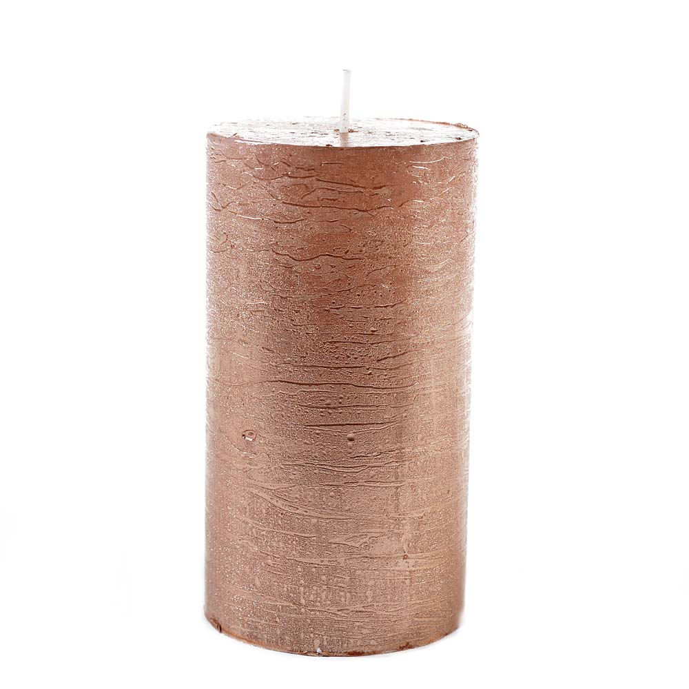 Pillar candle marble