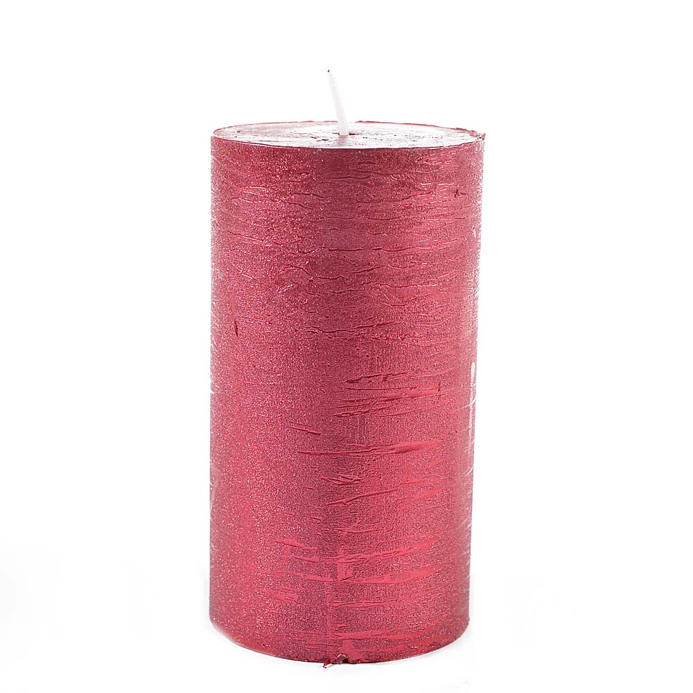 Pillar candle marble